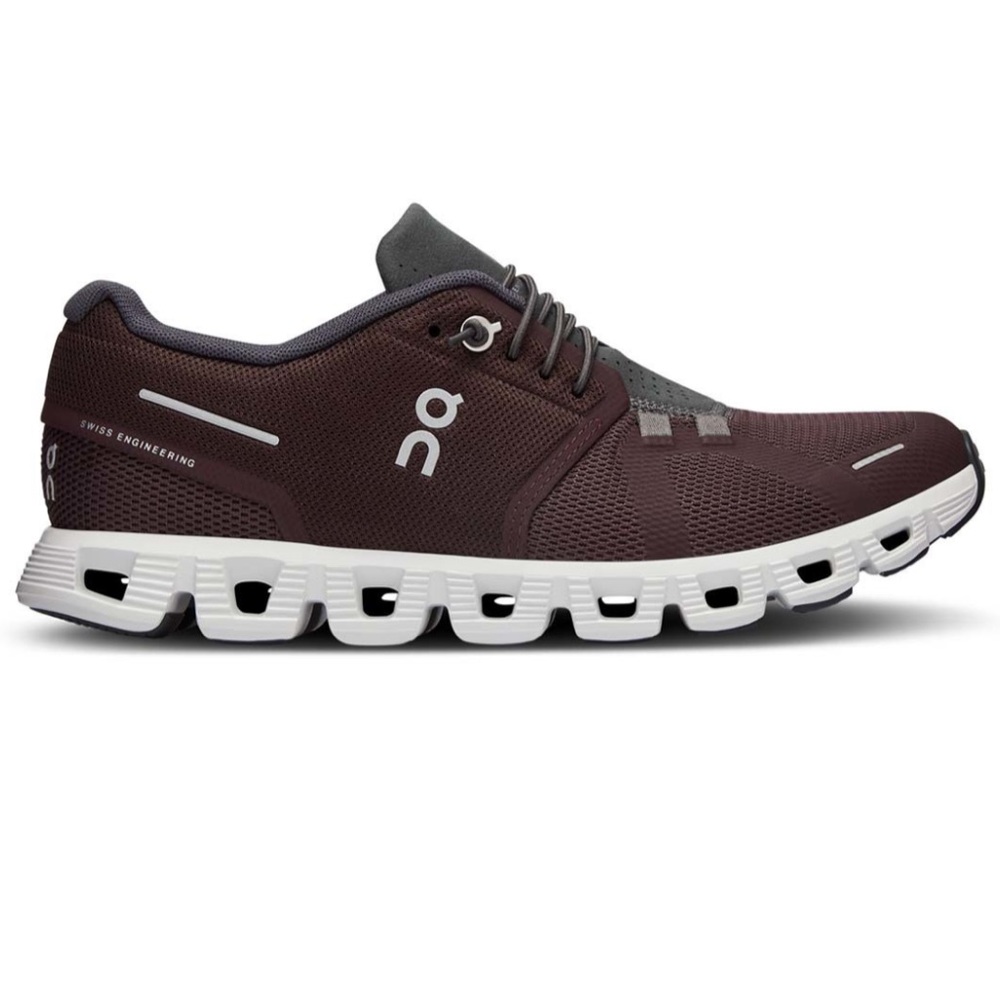 Women's On Cloud 5 Running Shoes Mulberry / Eclipse 9.5